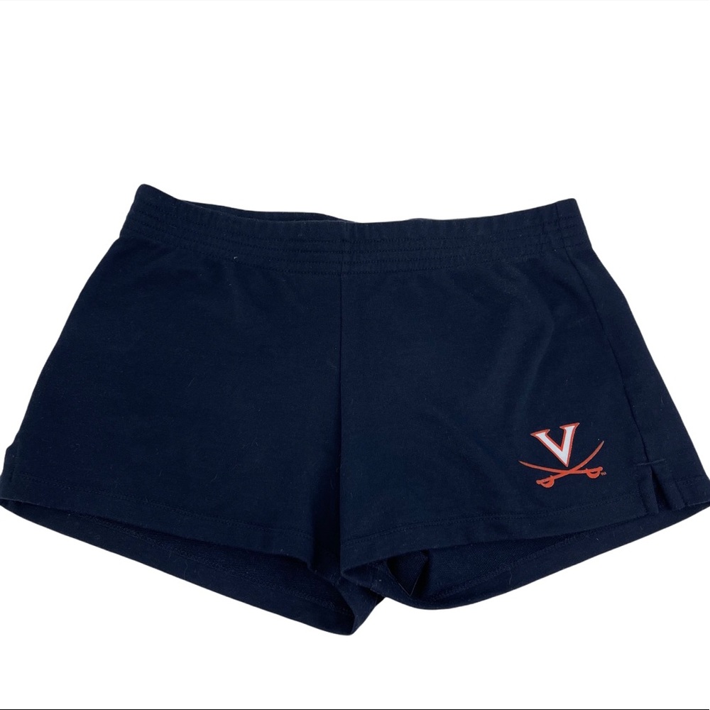 Champion UVA Navy Blue Short Shorts Small